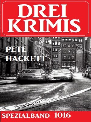 cover image of Drei Krimis Spezialband 1016